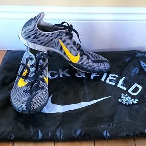 Nike Track & Field shoes with pouch 6.5